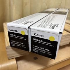 Canon NPG-83 トナー イエロー 2本セット - メルカリ