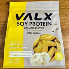 VALX ソイプロテイン バナナ風味 1kgのサムネイル