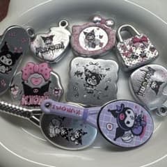 サンリオ　クロミビーズセット♡スケボー&ラケットチャーム型パーツのサムネイル