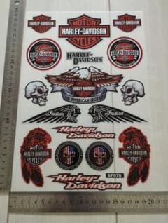 Harley-Davidson ステッカー 防水 バイクステッカー　 ヘルメットのサムネイル