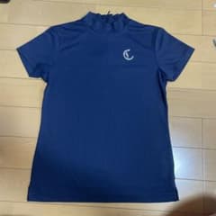 Callaway レディース モックネックシャツ ネイビーのサムネイル