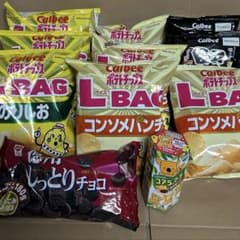 お菓子まとめ売り ポテトチップス・堅あげポテト・コアラのマーチ