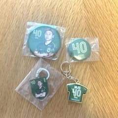 東京ヴェルディ No.40新井悠太 選手ヴィクトリーキーホルダー 缶バッジセットのサムネイル