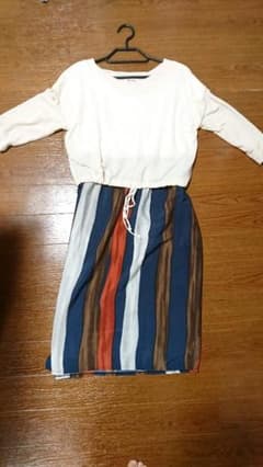 Milk Teaマタニティ・授乳服アイボリーのサムネイル