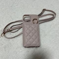 新品くすみピンクiPhone14ケース