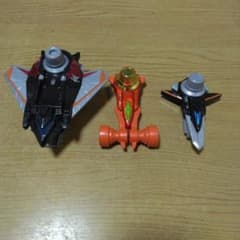 ルパンレンジャーVSパトレンジャー　戦隊ヒーローダイヤルファイター3種セットのサムネイル