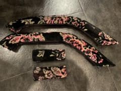 マドンナ 金華山 ドアハンドルカバー＆グリップカバー　ピンク 日野 デュトロのサムネイル