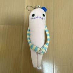 モケケ ノーン ストラップ ぬいぐるみ ストラップ ピンク タグ付き シナダのサムネイル