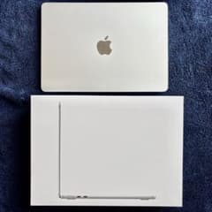 【美品】MacBook Air M2/8GB/512GB/USキー/100%のサムネイル