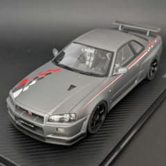 イグニッションモデル 1/18 GT-R BNR34 V-specⅡ グレー イグニッションモデル 1/18 GT-R BNR34 V-specⅡ グレー - メルカリ