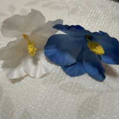 ハイビスカス ヘアクリップ 2個セット