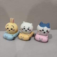 Chiikawa Friends Mascot Car 3-Piece Set