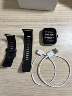 Redmi Watch 4 本体と充電ケーブルのサムネイル