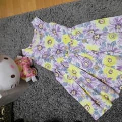 dazzlin 花柄タックワンピースのサムネイル