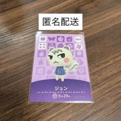 あつまれどうぶつの森 amiiboカード ジュン - メルカリ