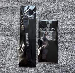 aespa アクリルキーホルダー FANLIGHTストラップ カリナ