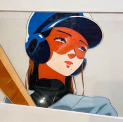 【世界1点】ＯＨＫＡ野球 2枚 原画 セル画 tree13 人物画 肖像画 韓国 世界1点】OHKA野球 2枚 原画 セル画 tree13 人物画 肖像画 韓国