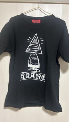 アナーク ARARC グラフィックプリント Tシャツ ブラック Lサイズのサムネイル