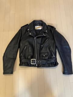 【たーたん様専用】SCHOTT 618 ダブルライダースジャケット 42サイズのサムネイル