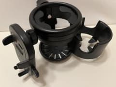 ベビーカー カップホルダー ブラックのサムネイル