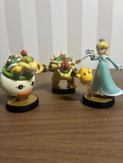スマブラ仕様のロゼッタ、クッパ、クッパJr. amiiboセットのサムネイル