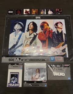 GLAY 一番くじ A賞 箔押し複製サイン入りビジュアルボード まとめ売りのサムネイル