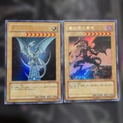 遊戯王 青眼の白龍 真紅眼の黒竜 YAP1セット - メルカリ