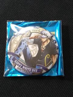 ONEPIECE 輩缶バッジ  WhiteDay トラファルガー・ローのサムネイル