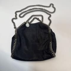 Stella McCartney Falabella バッグ タイニー　紺色のサムネイル
