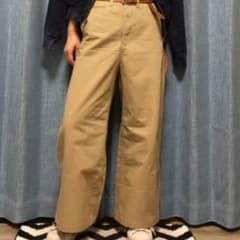 GU ワイドパンツ キャメルのサムネイル