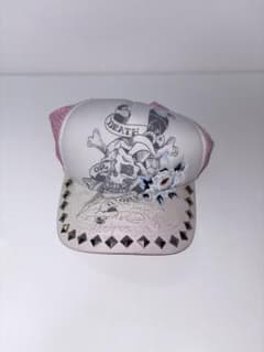 希少 UNKNOWN × Ed Hardy コラボ メッシュキャップ スタッズのサムネイル
