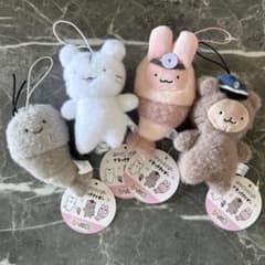 ホワイトタイガーとブラックタイガー しーぷわ　マスコット 全４種　コンプリート