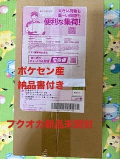 新品未開封シュリンク付き スペシャルBOXポケモンセンターフクオカ 