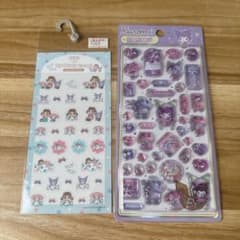 サンリオ ペコちゃん マイメロ　クロミ シール ステッカー 2点セットのサムネイル