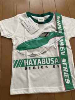 Tシャツ　男の子　新幹線　はやぶさのサムネイル