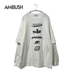 23SS AMBUSH Layered L/S Tee Multi Logo - メルカリ