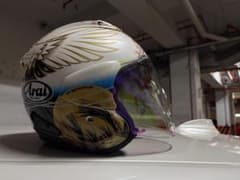 Arai フルフェイスヘルメット 鷲の羽と桜 - メルカリ