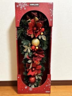 クリスマスリース　スワッグ　大きめ　コストコ　店舗　お店のサムネイル