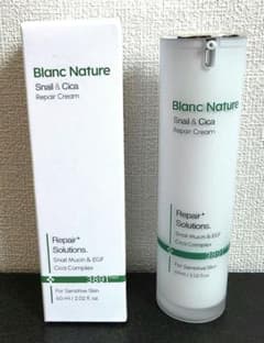 Blanc Nature Snail & Cica Repair Cream - メルカリ