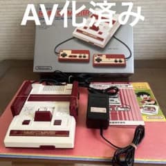 昭和レトロ 箱付き AV化済み初代ファミコン後期型 昭和レトロ 箱付き AV化済み初代ファミコン後期型 - メルカリ