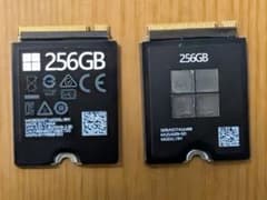 Microsoft純正 M.2 2230 256GB SSD 2枚セットのサムネイル