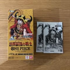 ONE PIECEカードゲーム 世界最強の戦士 1BOX テープカット品のサムネイル