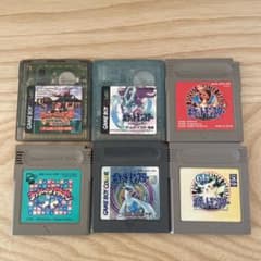 ポケットモンスター ゲームソフト 6本セットのサムネイル