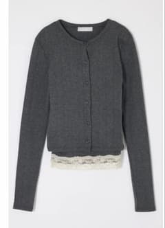 MOUSSY LACY CAMI AND カーディガンのサムネイル