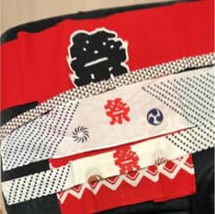 美品★はっぴ★日本製★綿100%★子供大5〜7サイズのサムネイル