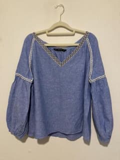 ZARA ブラウス トップスのサムネイル