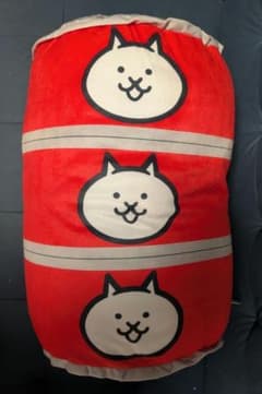 にゃんこ大戦争 ネコ缶3連クッション - メルカリ
