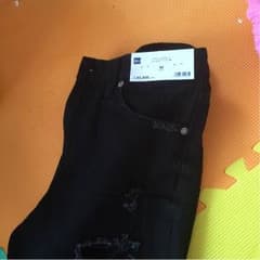 黒スキニー GU 新品 未使用のサムネイル