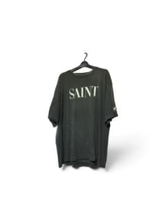 さ*く様 SAINT プリントTシャツ チャコールグレーのサムネイル