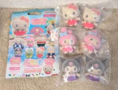 Petit Tomo Sanrio Characters Sunburn Together (Set of 6)